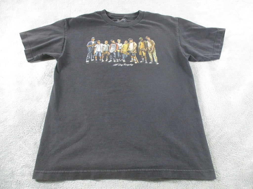 DGK The Sandlot Shirt Mens Medium Black All Day Everyday Graphic Tee