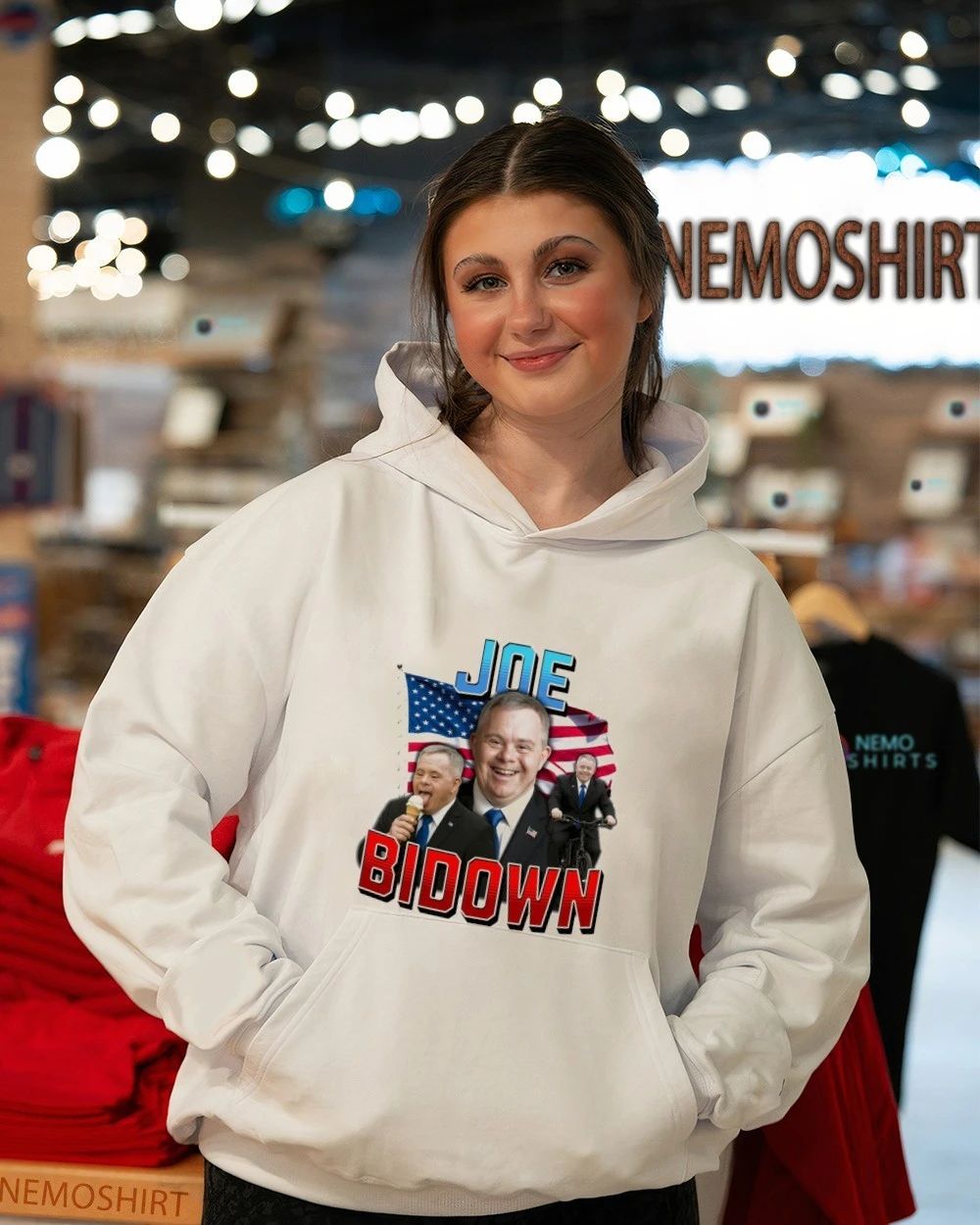 Joe Bidown Meme parody political humor satire shirt