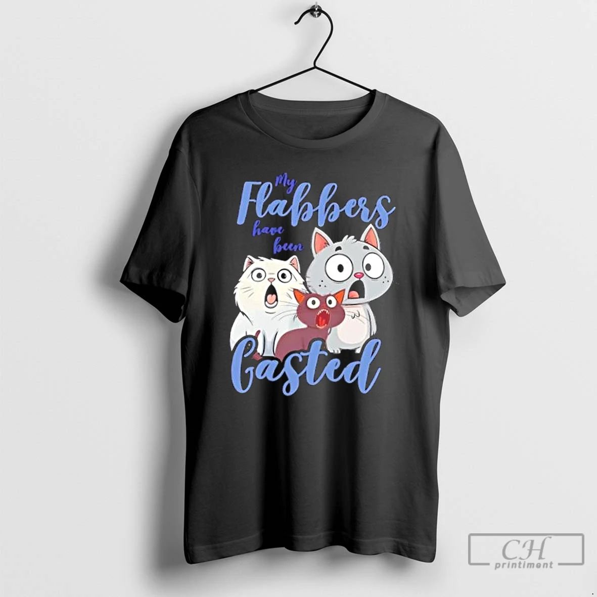 Classic Surprised Cats My Flabbers Have Been Gasted T Shirts