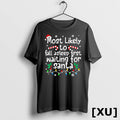 Most Likely To Asleep First Waiting For Santa Christmas Xmas Tshirts Sweater