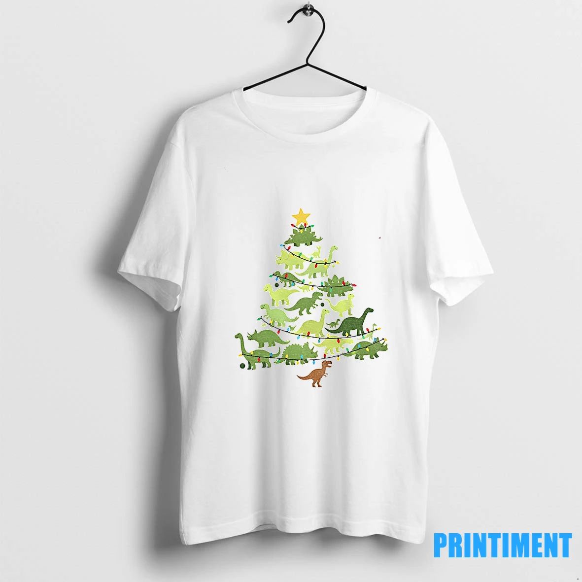 Dinosaurs Christmas Tree I Believe In Santa And Dinosaurs Merry Christmas 2025 Tshirts Sweater
