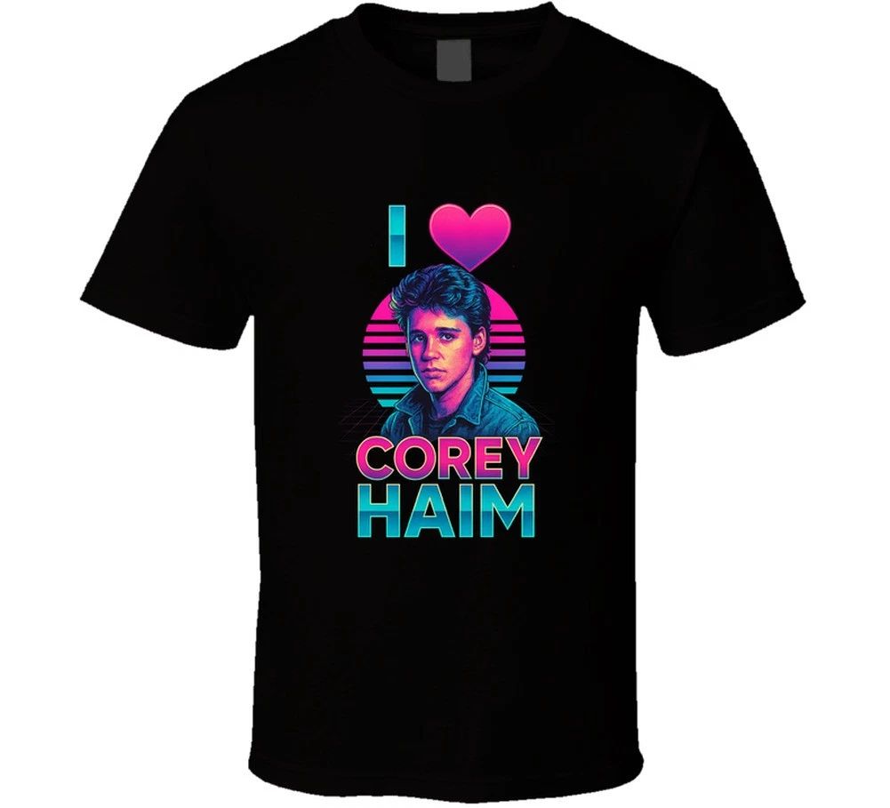 I Love Corey Haim 80s T Shirt