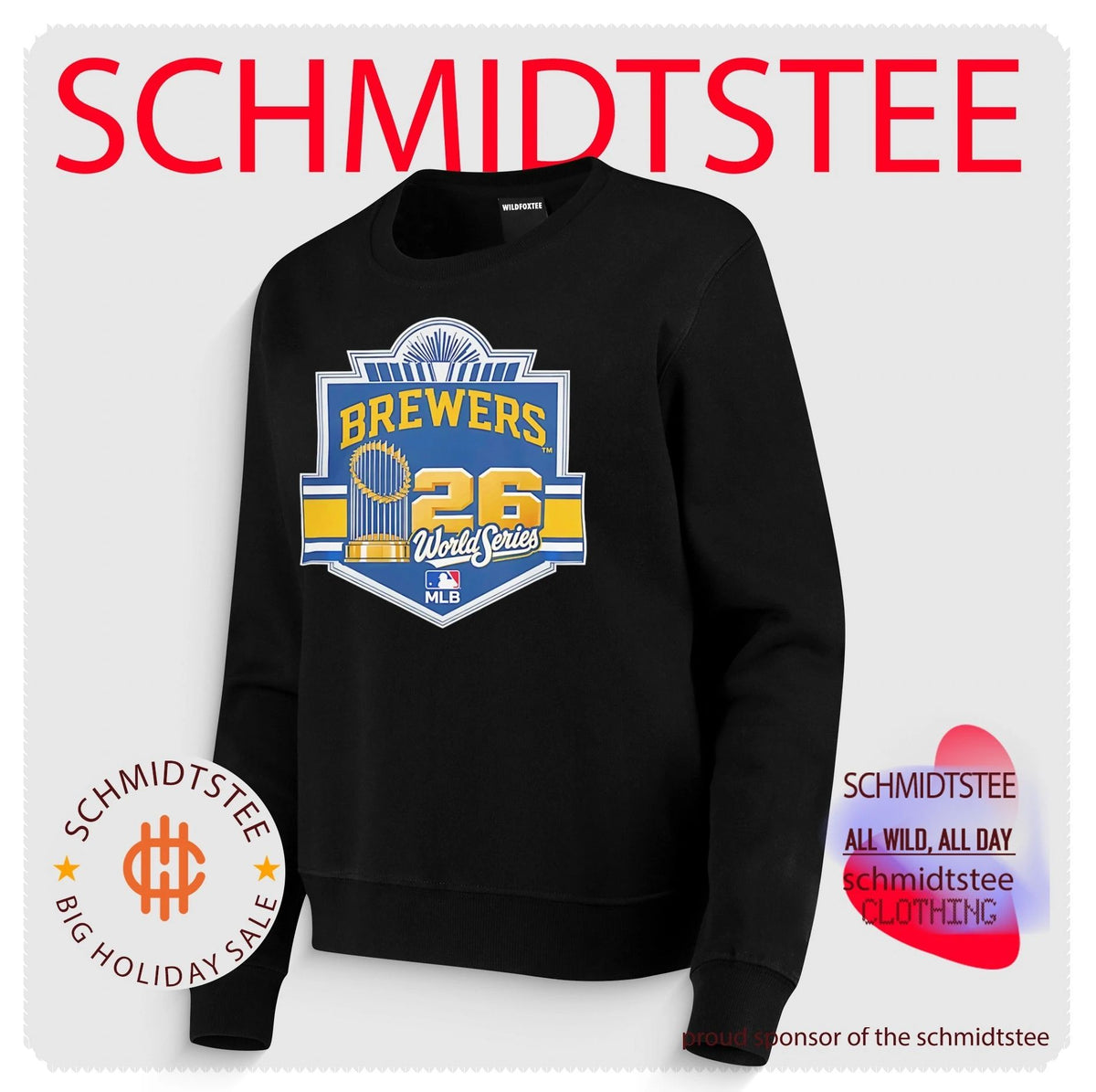 Milwaukee Brewers 2026 World Series Logo trophy classic shirt