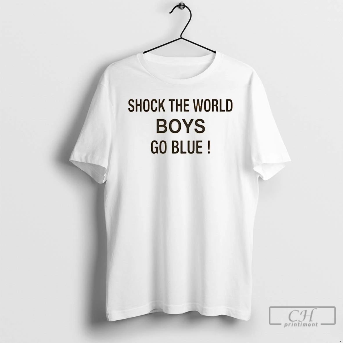Premium Shock The World Boys Go Blue Michigan Basketball