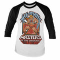 Masters of the Universe He-Man Vintage 80s Baseball Long Sleeve T-Shirt Langarm