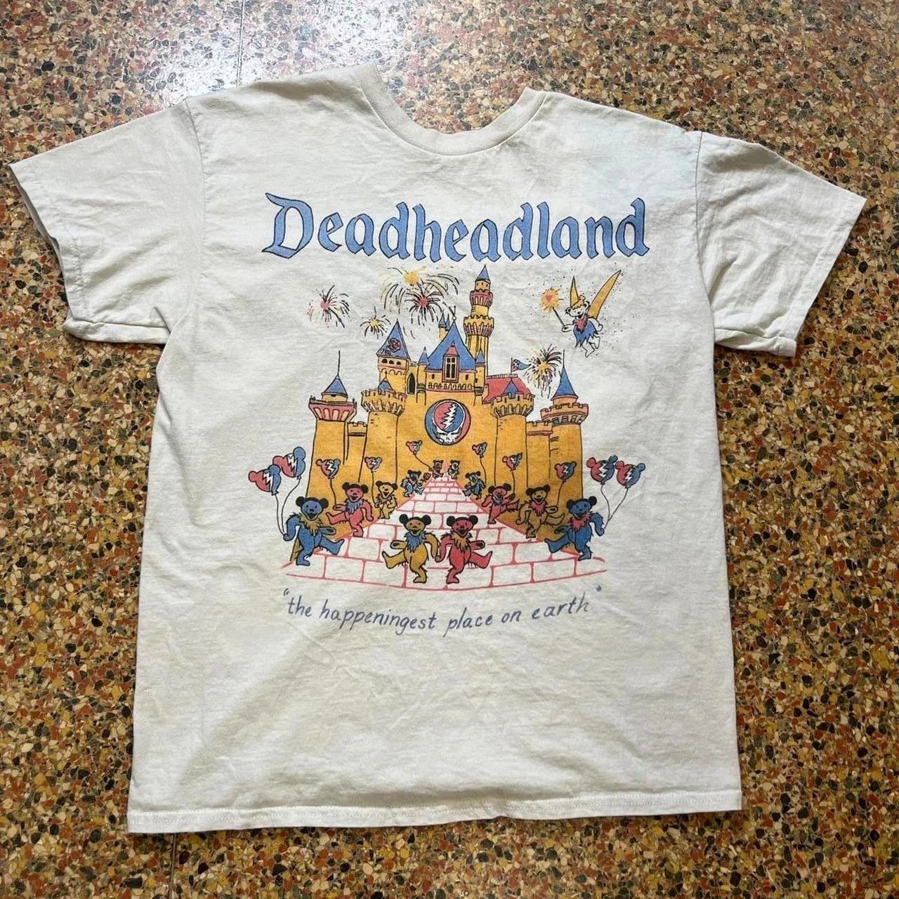 Dead and Company deadheadland short sleeve white color shirt KV40290