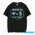 Blue Jays Vs Mariners 2025 Alcs Matchup Batters Box Tshirts Sweater