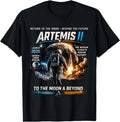 Artemis II Launch to The Moon 2026 Back to The Moon Mission T-Shirt