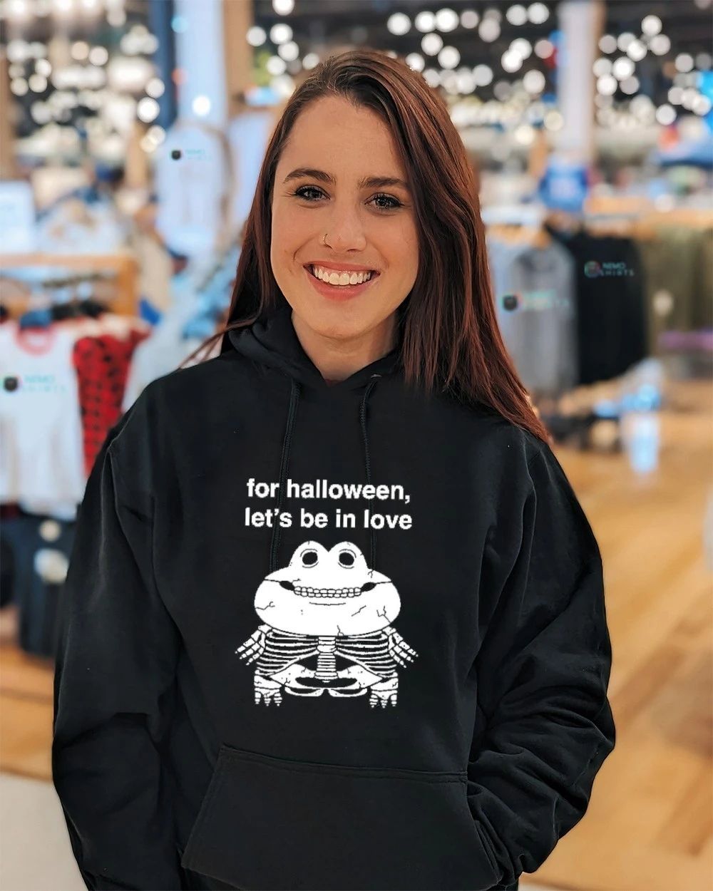 Frog for Halloween let’s be in love shirt