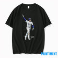 Freddie Freeman Posing Los Angeles Dodgers Walk Off Baseball Mlb Signature Tshirts Sweater