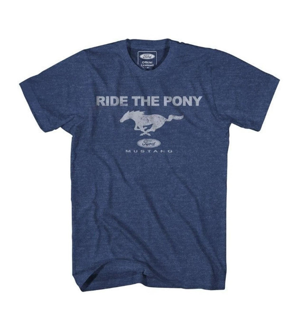 Ford Mustang Ride The Pony  T-Shirt New