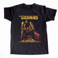 The Goonies Adventure Movie Heavy Cotton Black T-shirt Size S-5XL