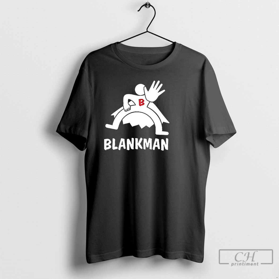 Premium Blankman Superhero Logo T Shirts