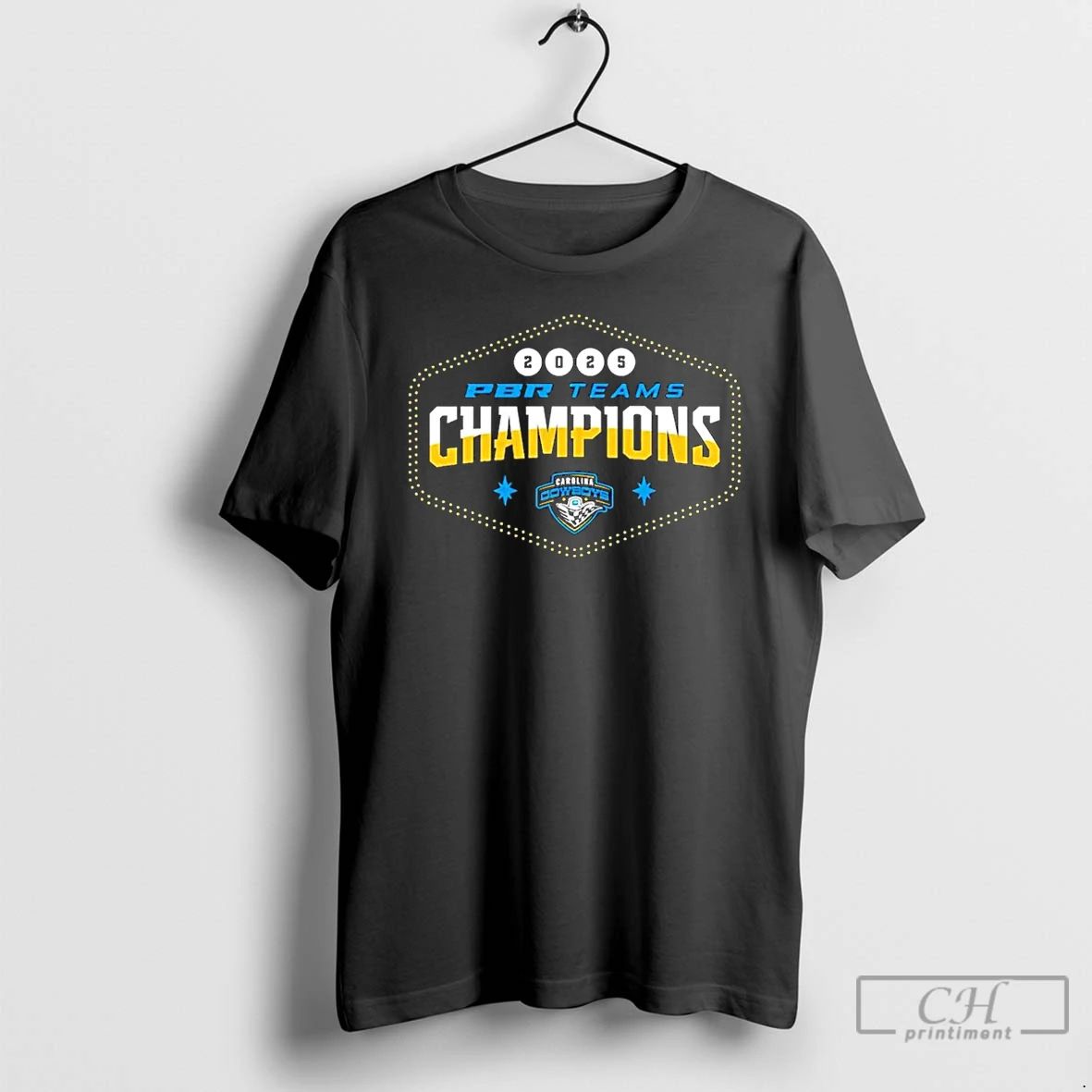 Classic Pbr Teams Championship Winners 2025 Carolina Cowboys T Shirts