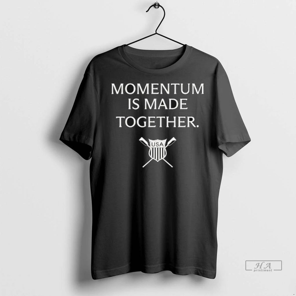 Trendy Officials Usrowing Momentum Is Made Together Logo 2025 Shirt Sweater