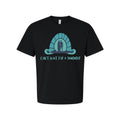 Unisex Surfing Graphic T Shirt With Wave Sunrise Design Can't Wait for a Summer