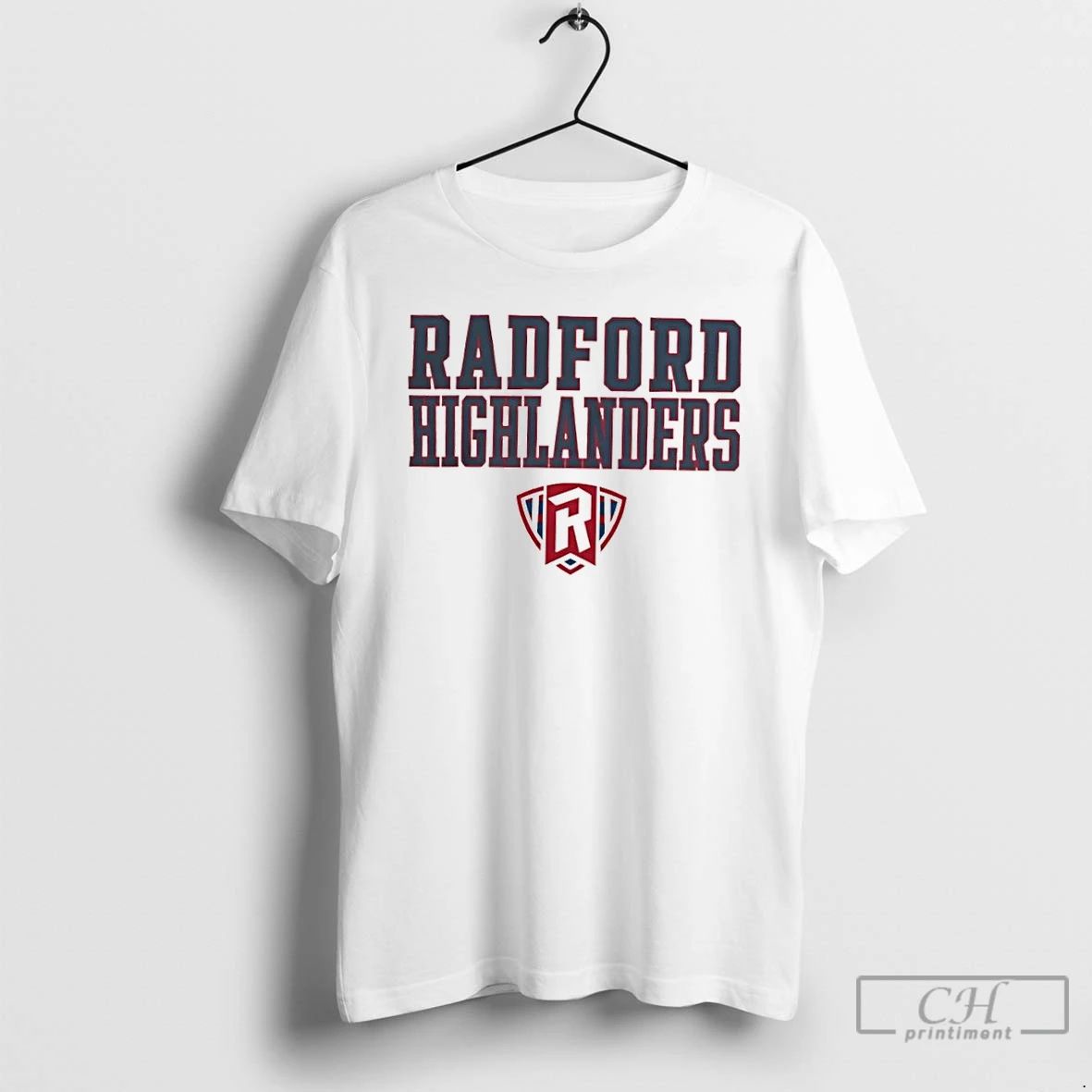 Classic Radford Highlanders Ultimate College Logo T Shirts