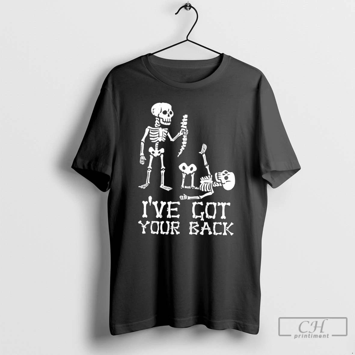 Classic Skeletons Ive Got Your Back T Shirts