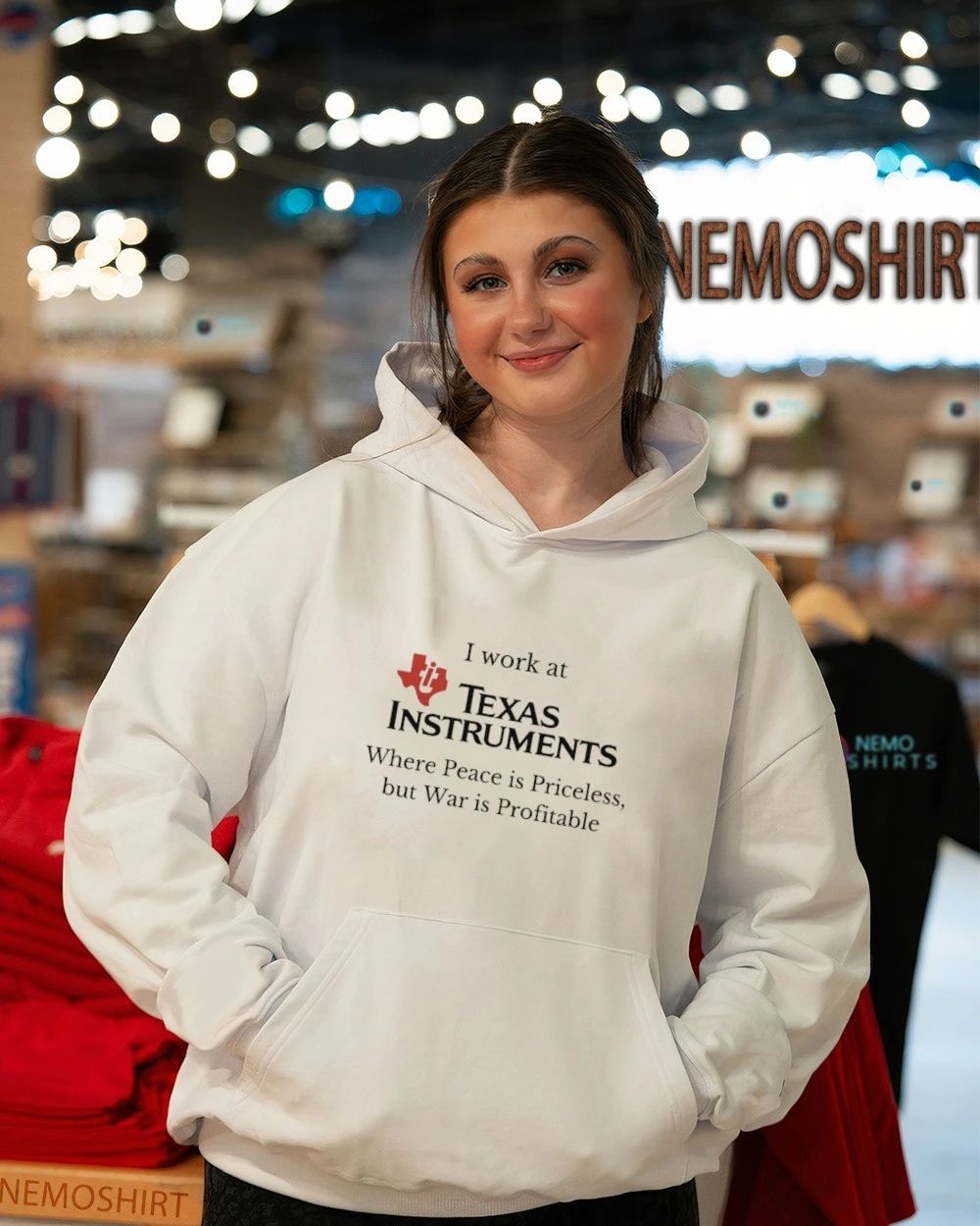Texas Instruments Where Peace Is Priceless but War Is Profitable shirt