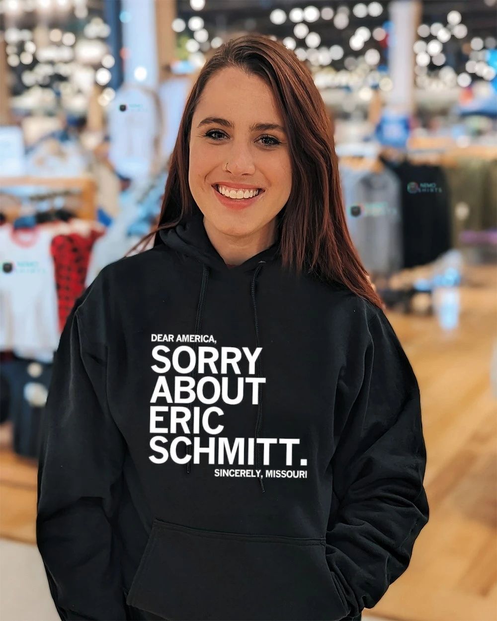 Dear America Sorry About Eric Schmitt Sincerely Missouri shirt