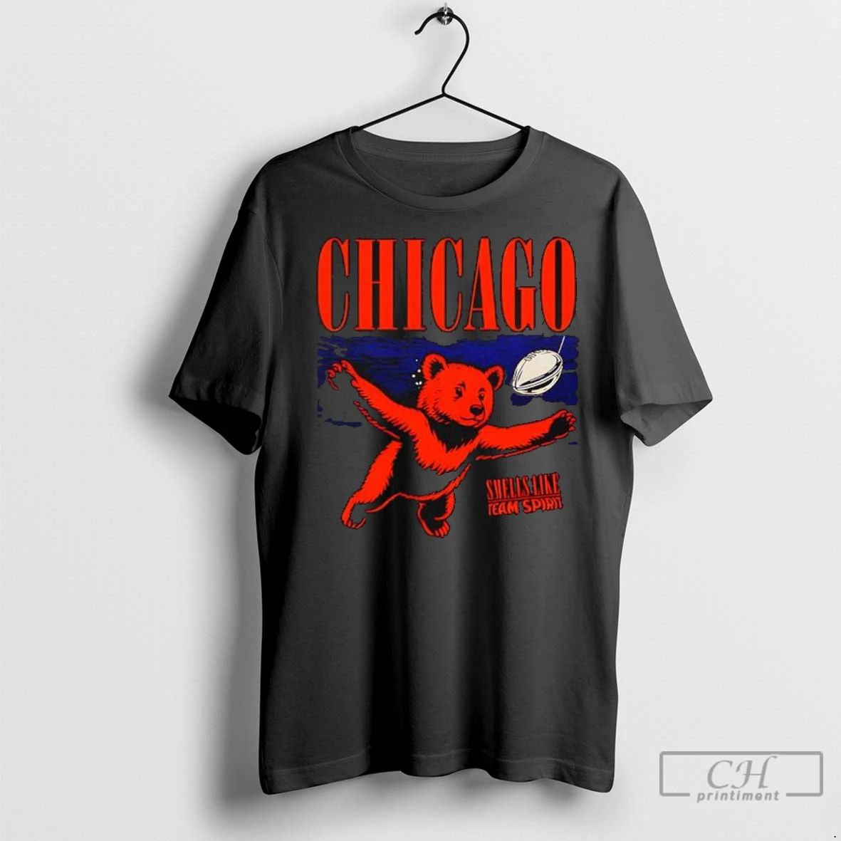 Premium Smells Like Team Spirit Chicago Bear T Shirts