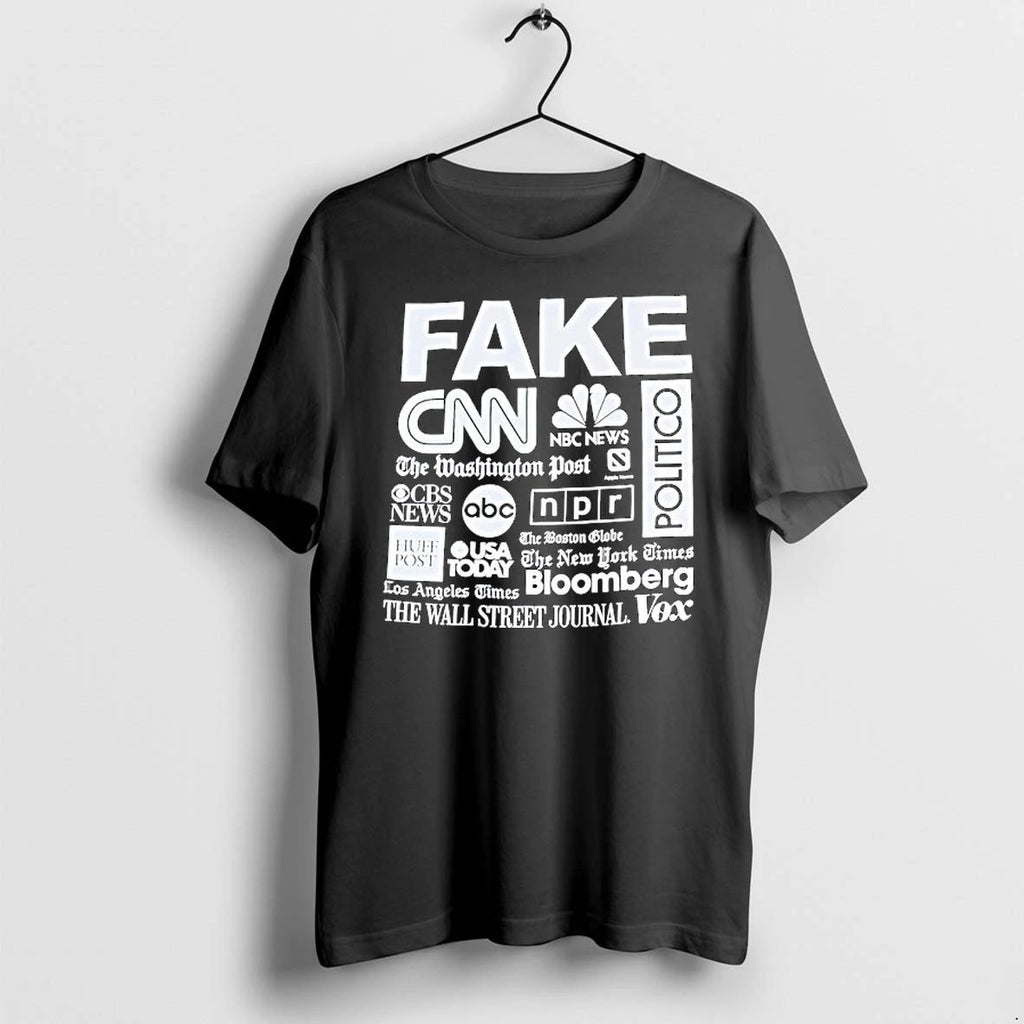Fake Cnn The Washington Post Politico The Boston Globe The New York Times Tshirts Sweater