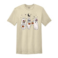 Floral Ghost Shirt, Halloween Ghost Shirt, Flower Ghost Shirt, Cute Ghost Shirt,