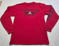 University of Arizona men red long sleeve logo graphic game day t-shirt sz. M