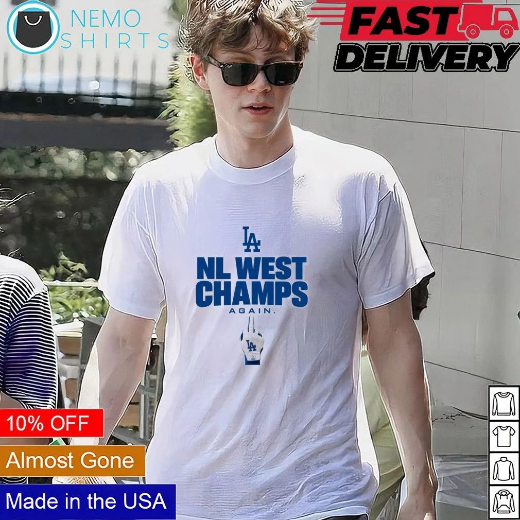 Los Angeles Dodgers NL West Champs Again shirt
