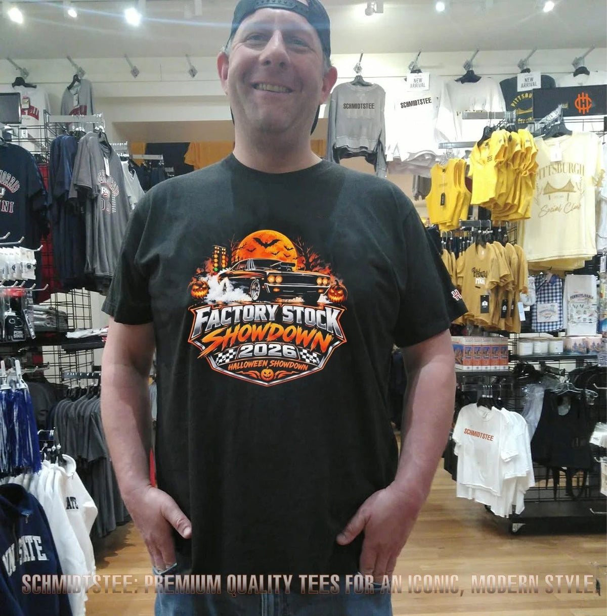 Factory Stock Showdown 2026 Halloween Showdown Muscle Car shirt
