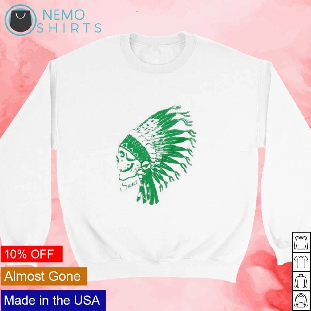 Sioux Skull Chief Native American Headdress shirt