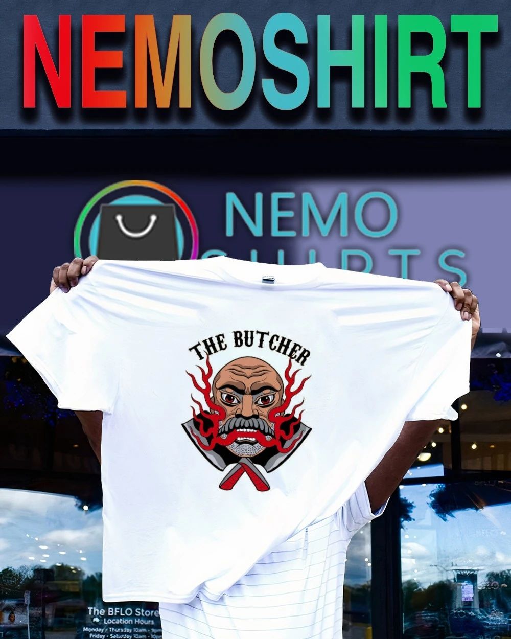 The Butcher Professional Wrestling shirt