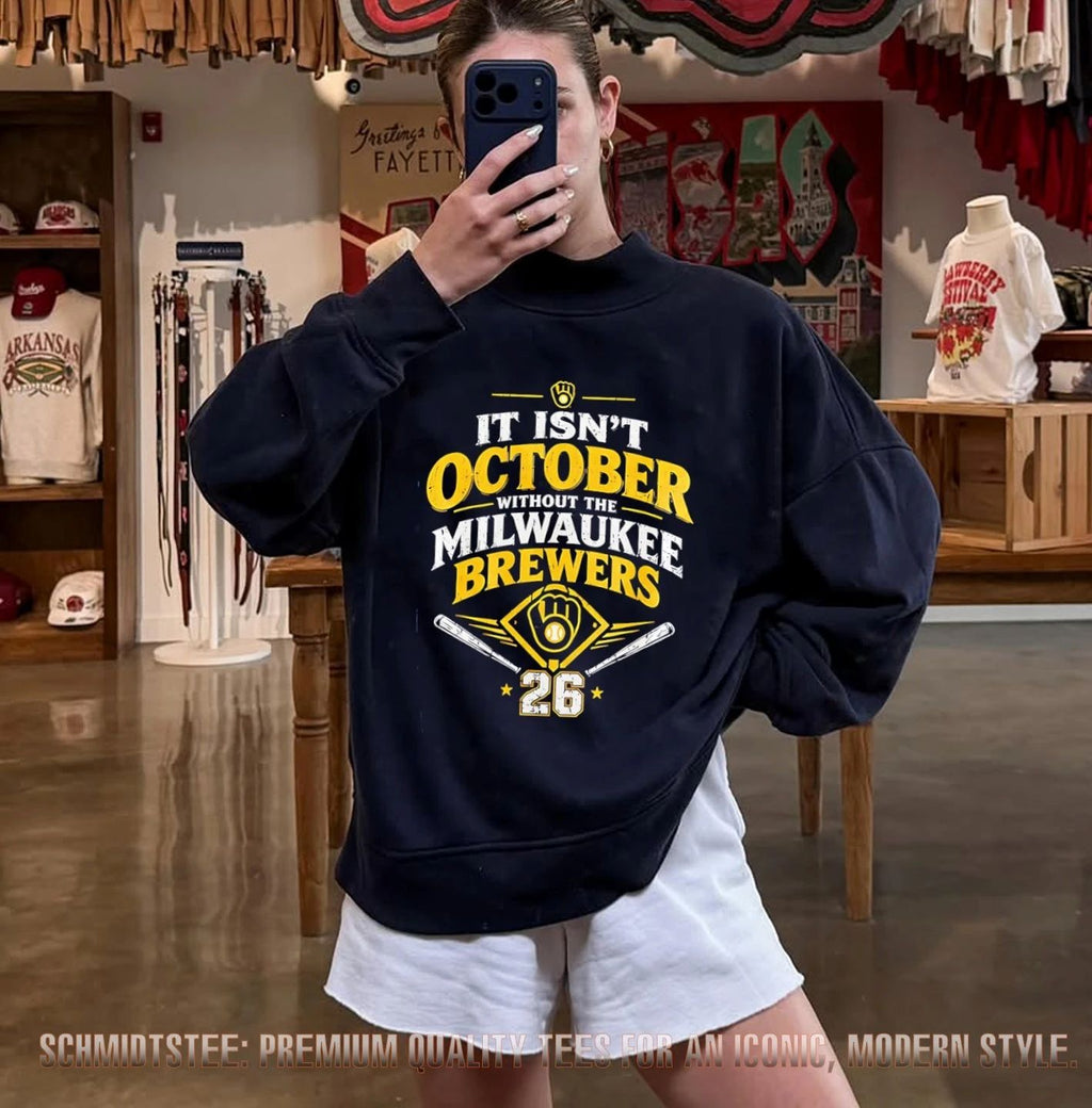 Brewers Clinched Postseason 2026 Clinched It Isn’t October Without The Brewers Shirt