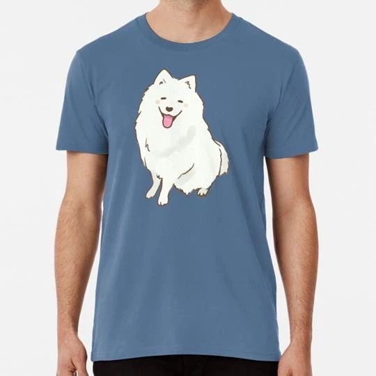 Cute Samoyed Smiling With Tongue Out Size S to 5XL Made in the USA T-Shirt