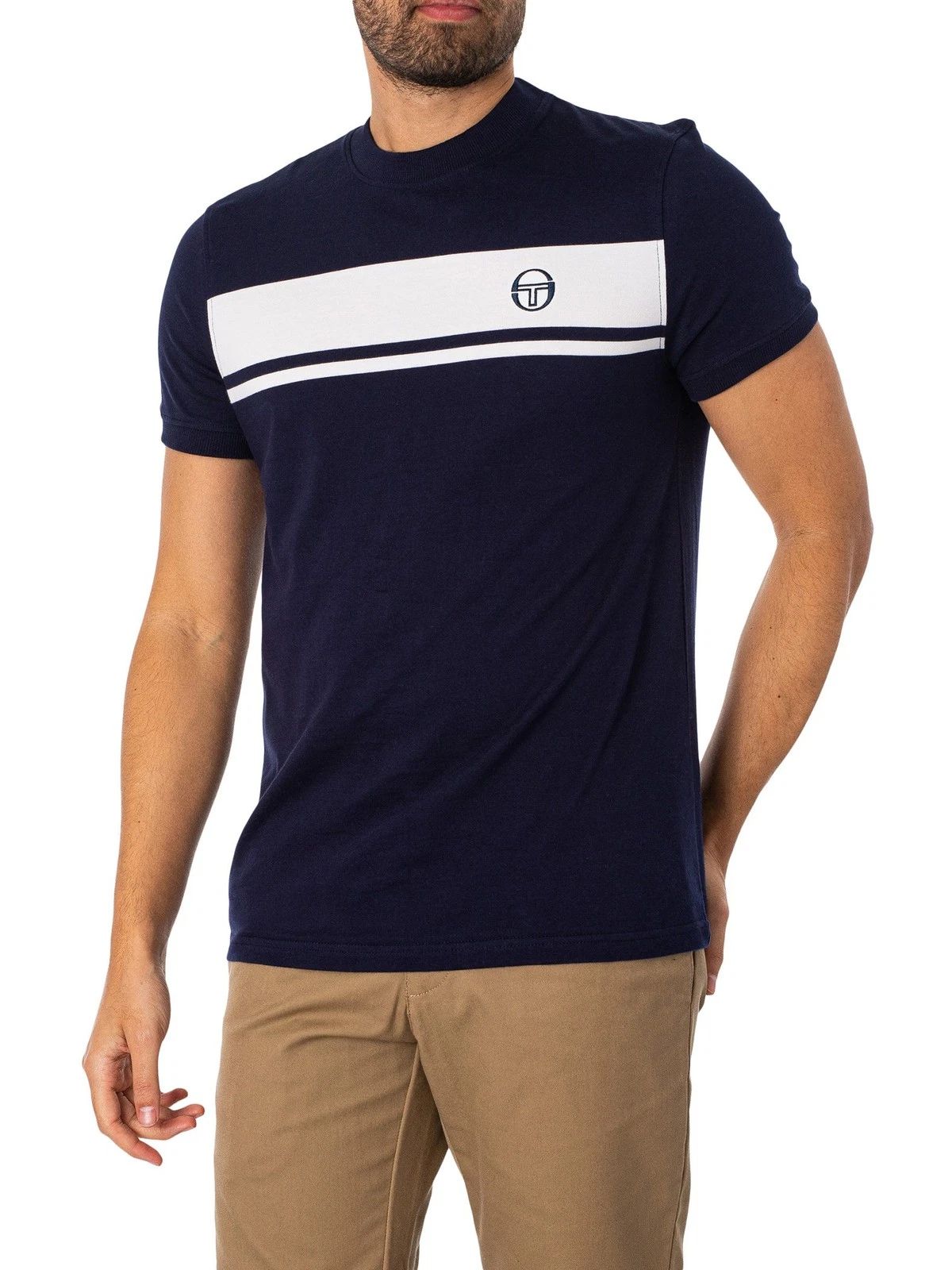 Sergio Tacchini Men's Master T-Shirt, Blue