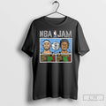 Classic Nba Jam Nets Porter Jr And Claxton Long Sleve T Shirts