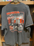 SLC  dirt bike Honda Classic Large Black T-Shirt Cotton street motorcycle