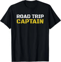 Road Trip Captain Rv Summer Camping Travel Gift Unisex T-Shirt