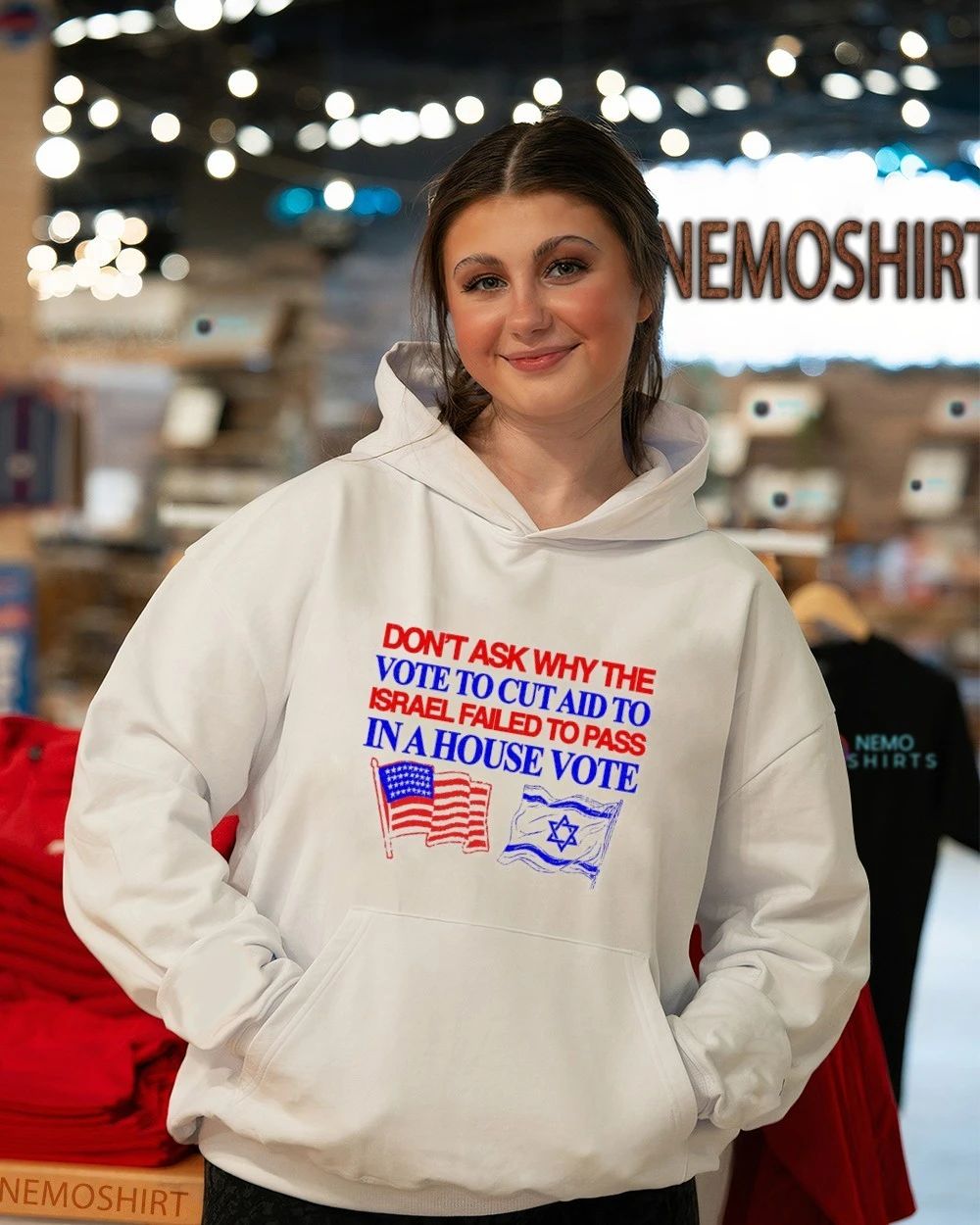 Don’t ask why the vote to cut aid to Israel failed to pass in a house vote shirt