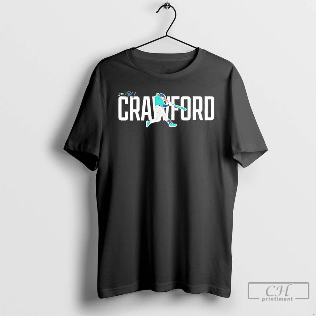 Classic Jp Crawford Seattle Mariners Mlb 2025 Baseball Signature T Shirts