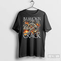 Premium Im Smokin Crack Skeleton Riding Dragon