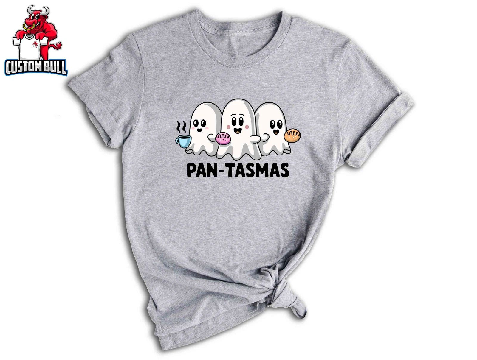 Funny Pantasmas Ghost Pan Dulce Shirt, Cute Ghost Tees, Latina Shirt, Mexican Ha