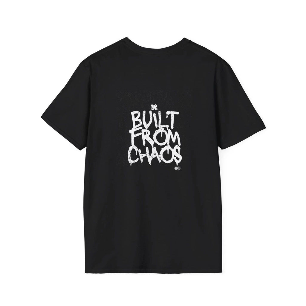 Comfort colors Tee, Built From Chaos T-Shirt, Summer Vacation Tee, Graphic Tee
