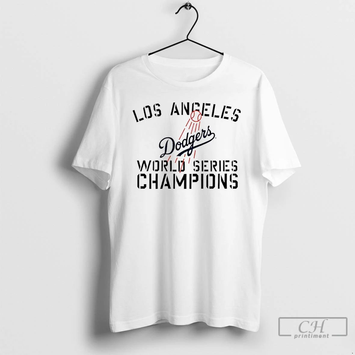 Classic Los Angeles Dodgers World Series Champions 2025 Text T Shirts