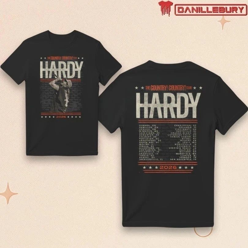 Hardy Country Country Tour 2026 Unisex T-Shirt