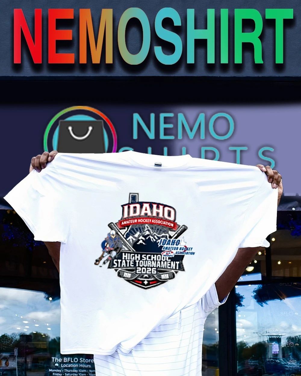 IAHA High School State Tournament 2026 shirt