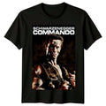 Commando (1985) Movie Poster Inspired T-Shirt Retro 80s Tee Unisex