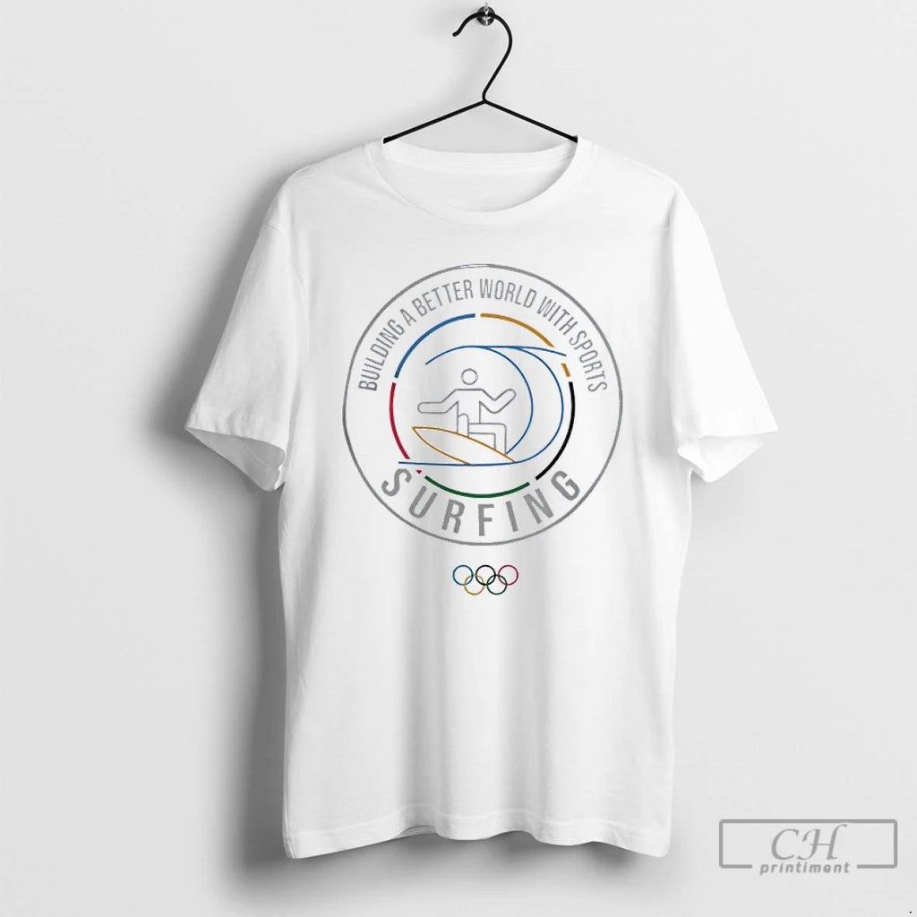 Classic Olympic Collection Surfing Pictogram T Shirts