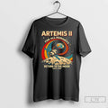 Premium Artemis Ii Mission Return To The Moon 2026 For All Humanity T Shirts Sweater