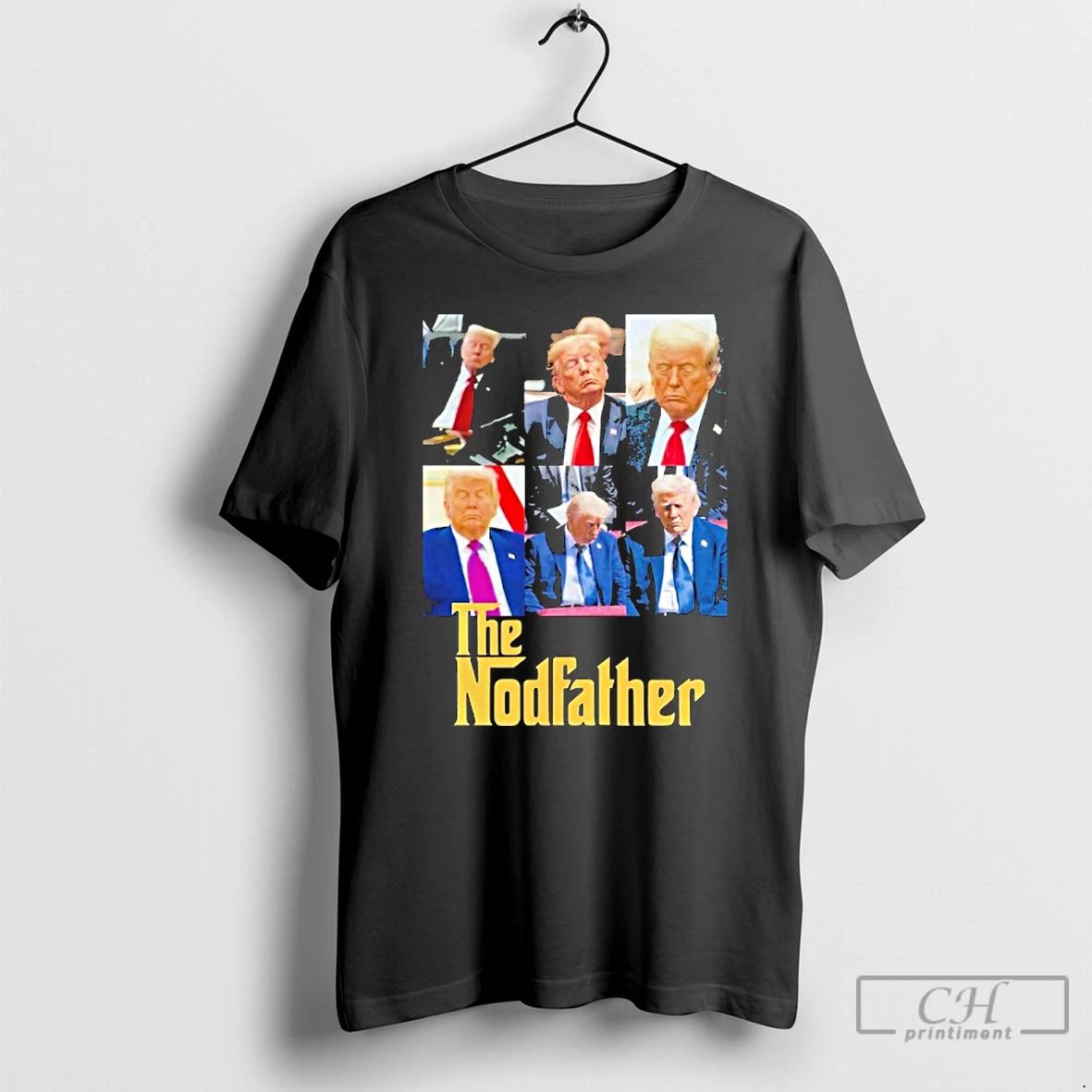 Premium Trump Sleeping The Nodfather T Shirts